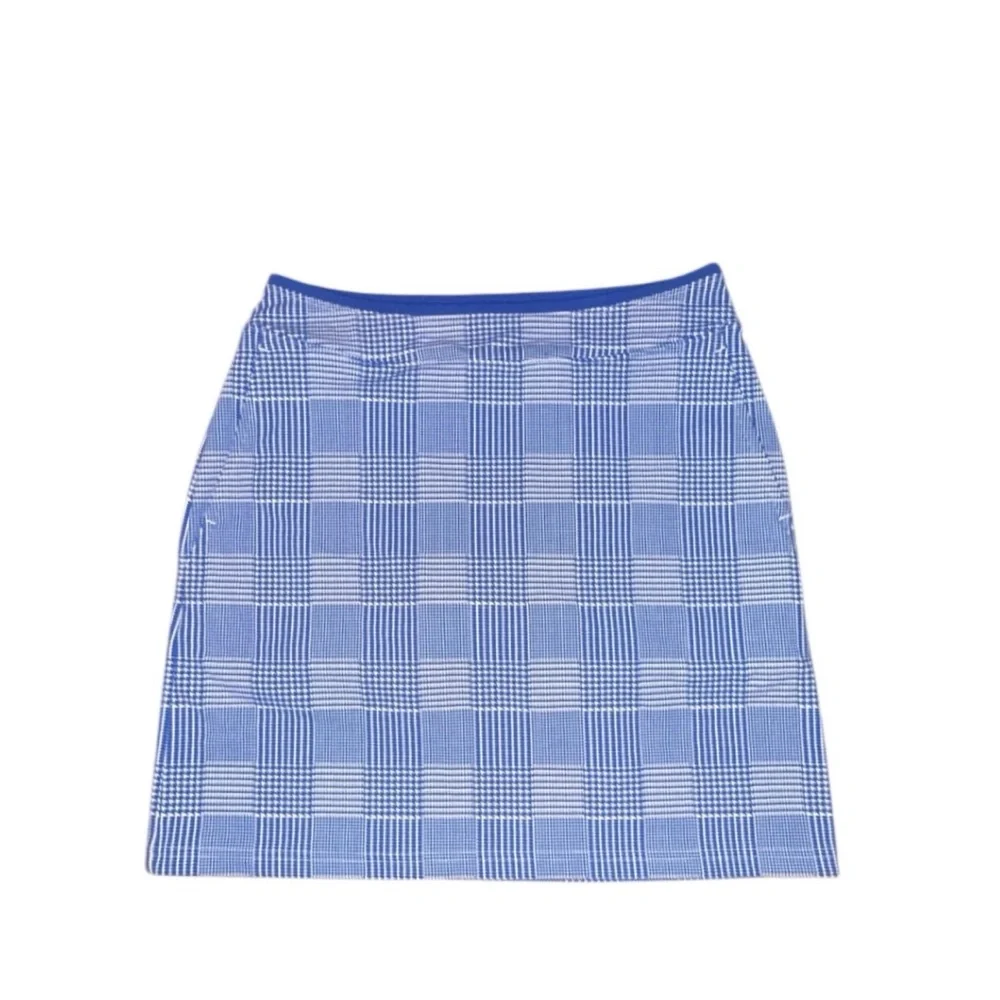 Ralph Lauren Polo Golf Blue & White Plaid Golf Tennis Skort Skirt‎ Small